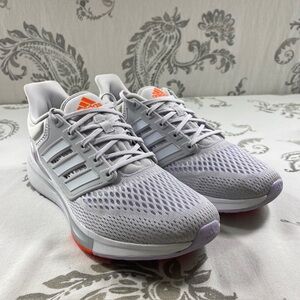 Adidas Bounce EQ21 Run Athletic
Shoes Gray Lavender‎ Size 11 US